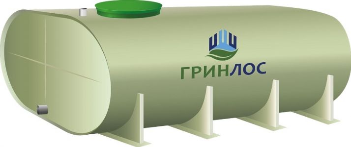 ГРИНЛОС Емкость 5 м3 горизонтальная овальная наземная