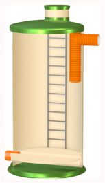 Перепадный колодец ГРИНЛОС Пп 2300/4500